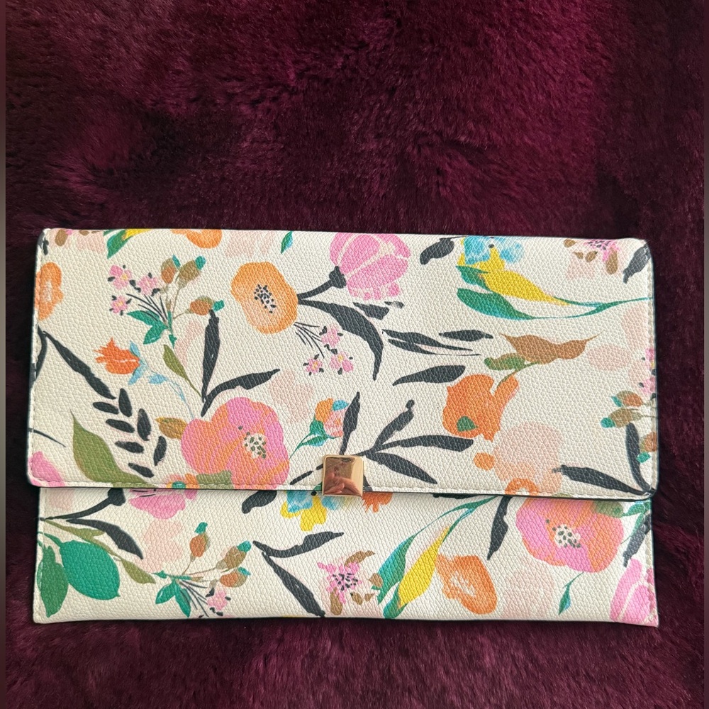 A New Day (Target) Floral Clutch